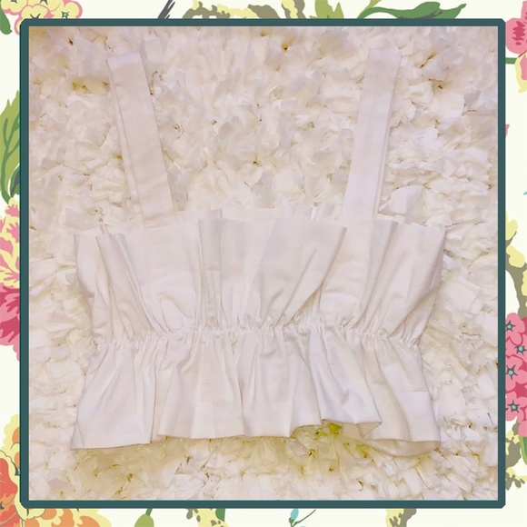 🌴💕Sexy Ruffle Crop Top / Bandeau💕🌴 - Picture 5 of 7